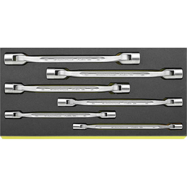 Stahlwille 96838764 - TCS 8x9-18x19 7 Double End Flexible Wrench Set