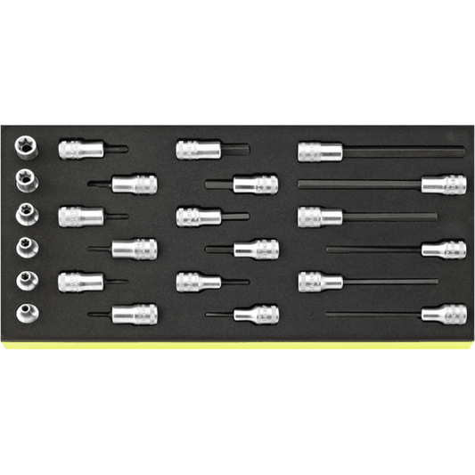 Stahlwille 96838772 - Juego de llaves de vaso 3/8" 24 piezas - Ferrotecnia