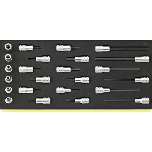Stahlwille 96838772 - 3/8" 24 Piece Socket Set