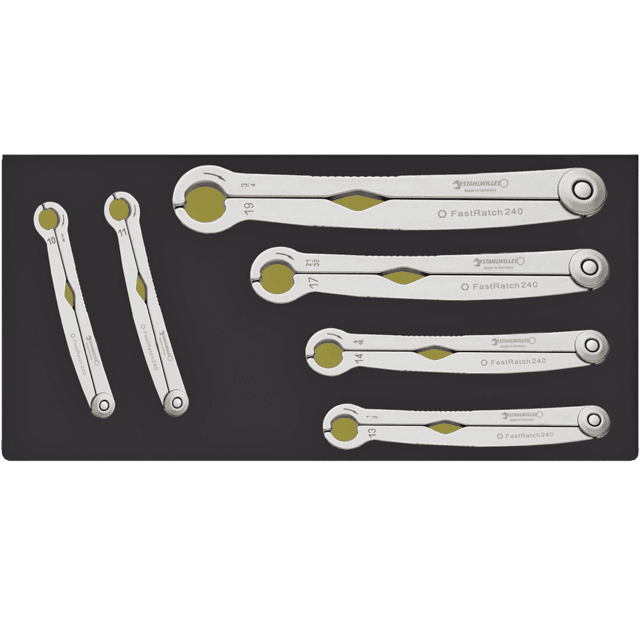 Stahlwille 96838774 - Juego de llaves de carraca TCS 6 piezas - Ferrotecnia