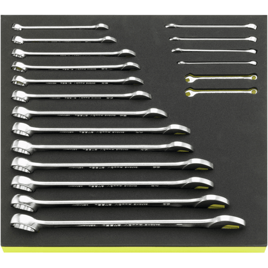 Stahlwille 96838778 - Juego de llaves combinadas TCS 3/16 - 1 19 piezas - Ferrotecnia