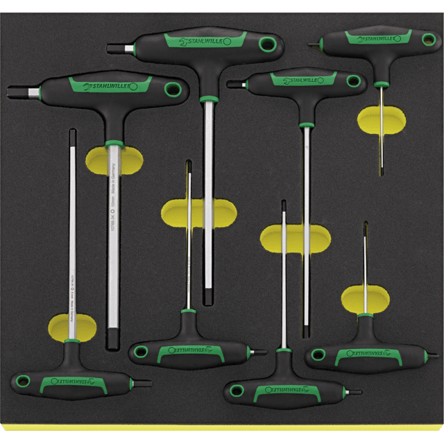 Stahlwille 96838786 - Juego de destornilladores con mango en T TCS 8 piezas - Ferrotecnia