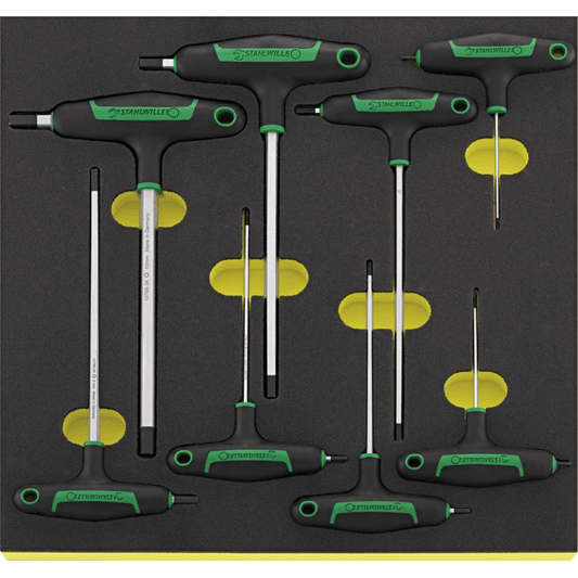 Stahlwille 96838786 - Juego de destornilladores con mango en T TCS 8 piezas - Ferrotecnia