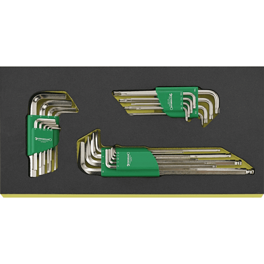 Stahlwille 96838788 - Juego de llaves hexagonales TCS 26 piezas - Ferrotecnia
