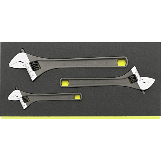 Stahlwille 96838796 - Juego de llaves ajustables TCS 6 - 10 3 piezas - Ferrotecnia