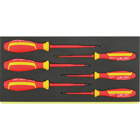 Stahlwille 96838814 - Juego de destornilladores VDE TCS 6 piezas - Ferrotecnia