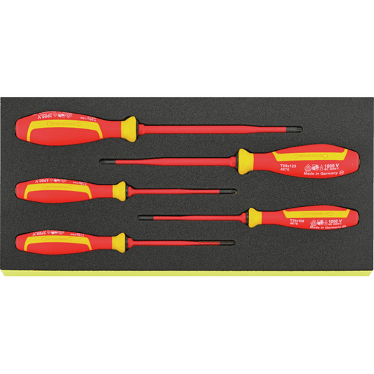 Stahlwille 96838815 - Juego de destornilladores VDE TCS 5 piezas - Ferrotecnia