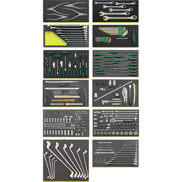 Stahlwille 97830208 - Tool set in the tool control system