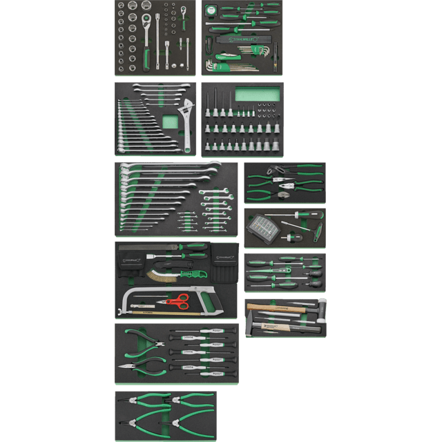 Stahlwille 97830258 - Tool set in the tool control system