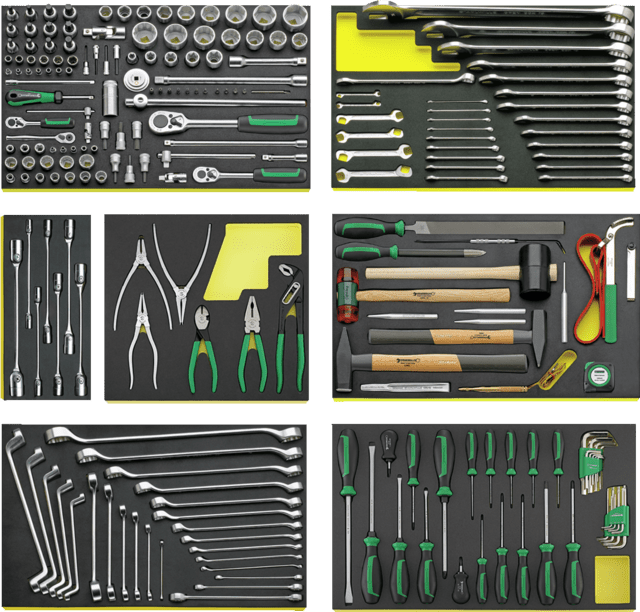Stahlwille 97830411 - Juego de herramientas en el sistema de control de herramientas - Ferrotecnia