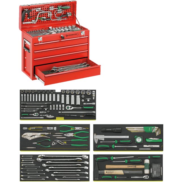 Stahlwille 98814803 - Juego de herramientas para mantenimiento en línea, 146 piezas - Ferrotecnia