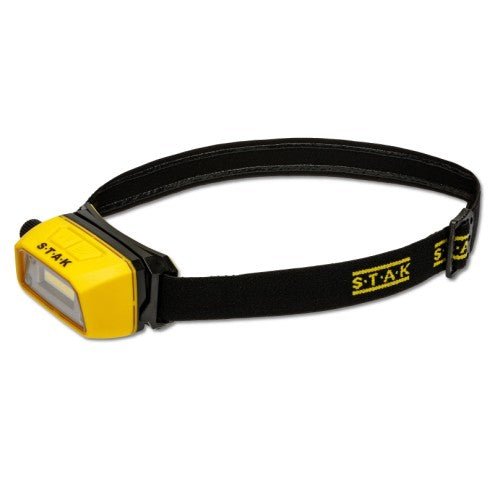 STAK ST207 - Linterna frontal LED profesional recargable de 300 lúmenes. Sin contacto - Ferrotecnia