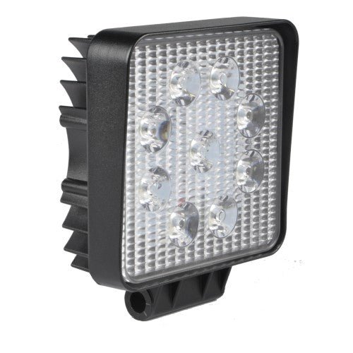 STAK ST350 - Luz de trabajo cuadrada de 12/24 V, 27 W y 1800 lúmenes, IP67 - Ferrotecnia