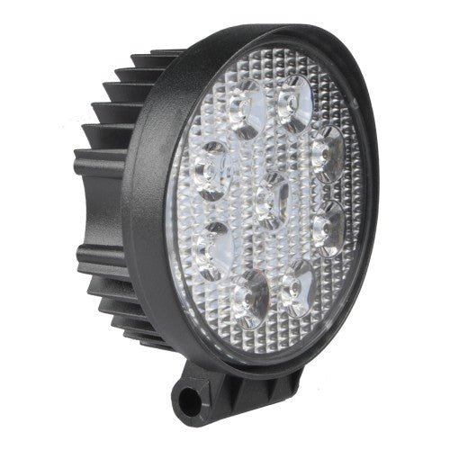 STAK ST351 - Luz de trabajo redonda de 12/24 V, 27 W y 1800 lúmenes, IP67 - Ferrotecnia