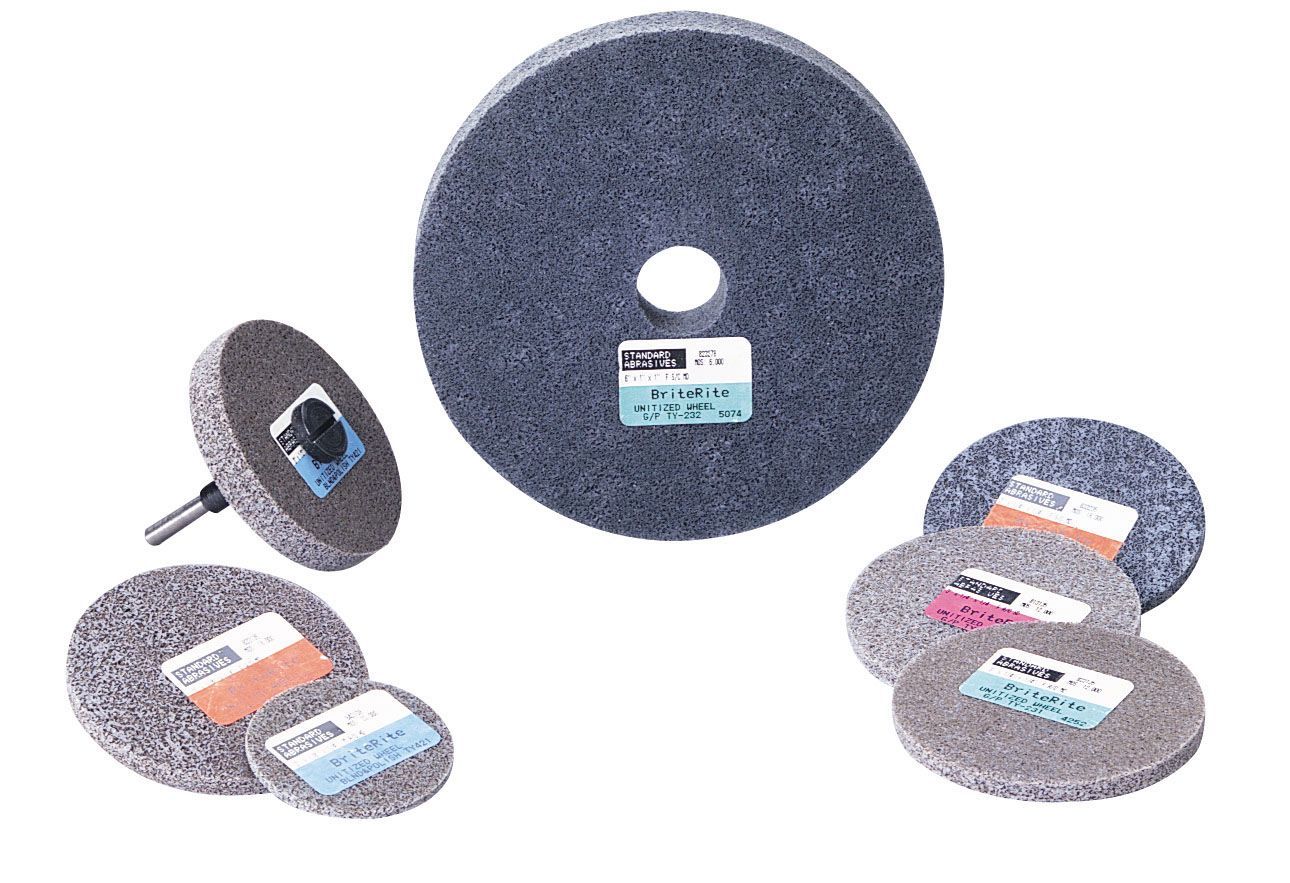 Std. Abrasives Ruedas Unitized serie 500- densidad blanda