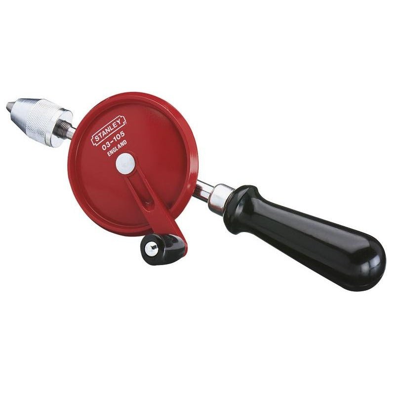 Stanley 0-03-105 - Taladro de mano piñón simple 8mm - Ferrotecnia