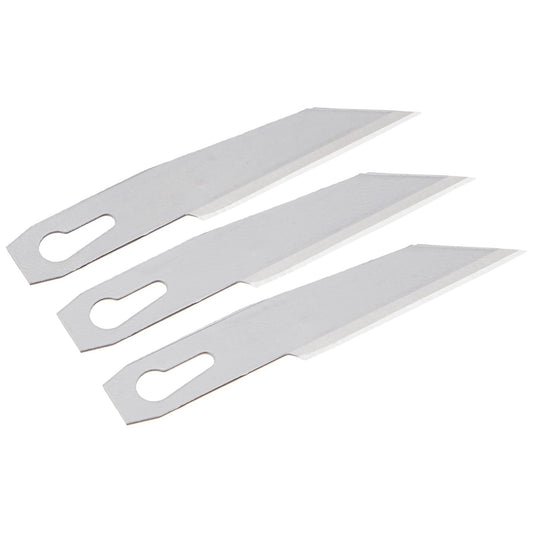 Stanley 0-11-221 - Hojas de bisturí 5901 trapezoidales largas, 3 uds - Ferrotecnia