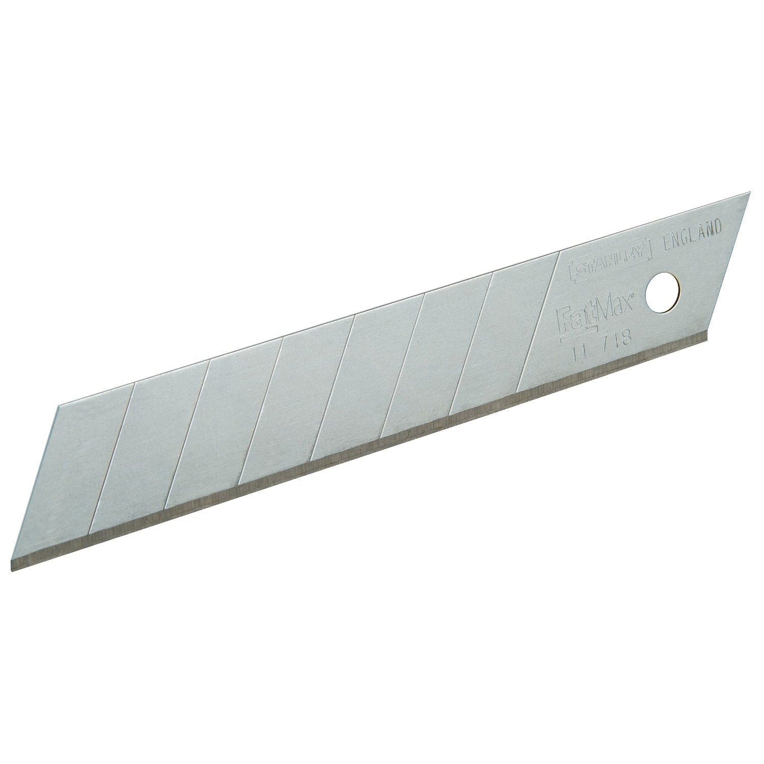 Stanley 0-11-301 - Hojas de cúter segmentadas 18 mm, 10 uds - Ferrotecnia