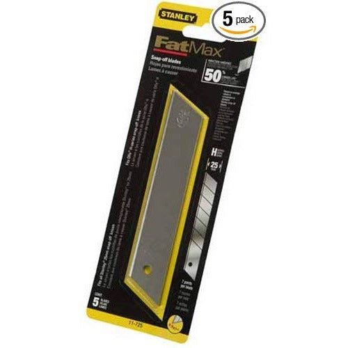 Stanley 0-11-725 - Hojas segmentadas FatMax 25 mm (5 uds) - Ferrotecnia
