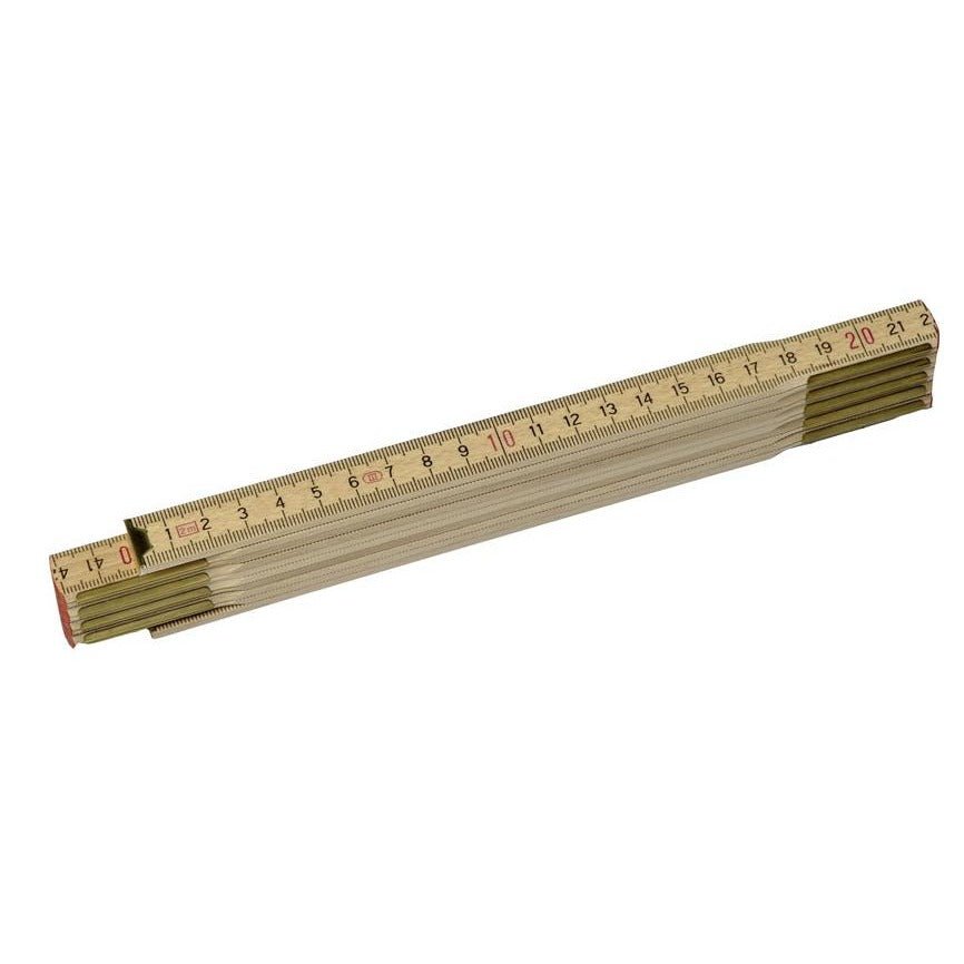 Stanley 0-35-455 - Metro Plegable de Madera 2m - Ferrotecnia