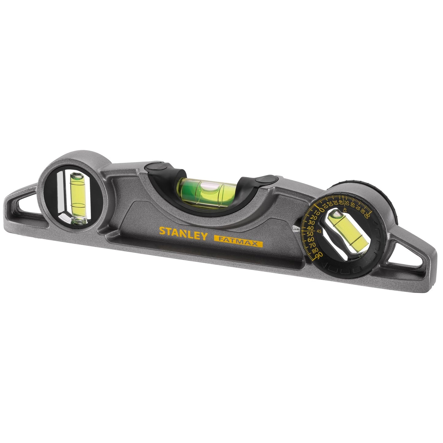 Stanley 0-43-609 - Nivel torpedo FatMax Pro magnético de aluminio 250 mm
