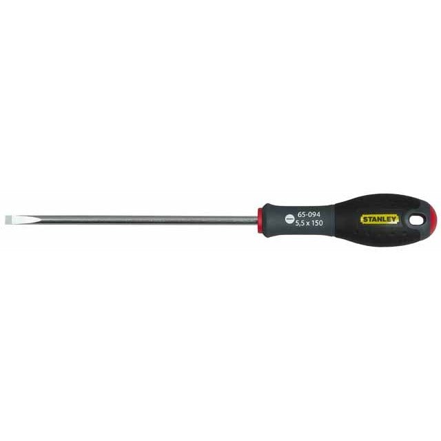STANLEY 0-65-008 - Destornillador plano FatMax electricista 3 x 100 mm - Ferrotecnia