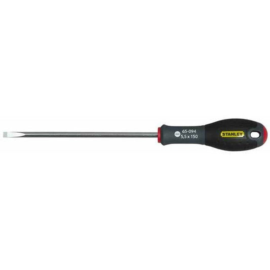 STANLEY 0-65-008 - Destornillador plano FatMax electricista 3 x 100 mm - Ferrotecnia