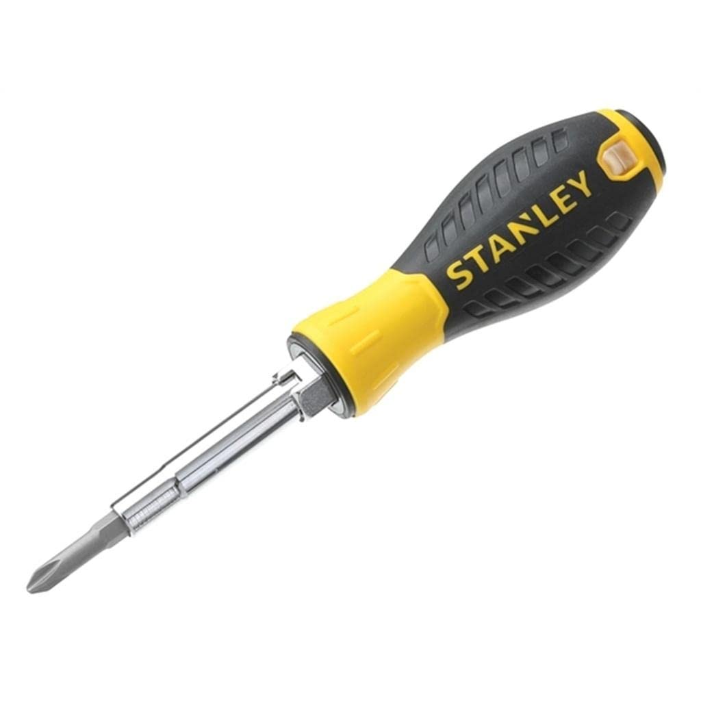 Stanley 0-68-012 - Destornillador portapuntas con 6 puntas intercambiables