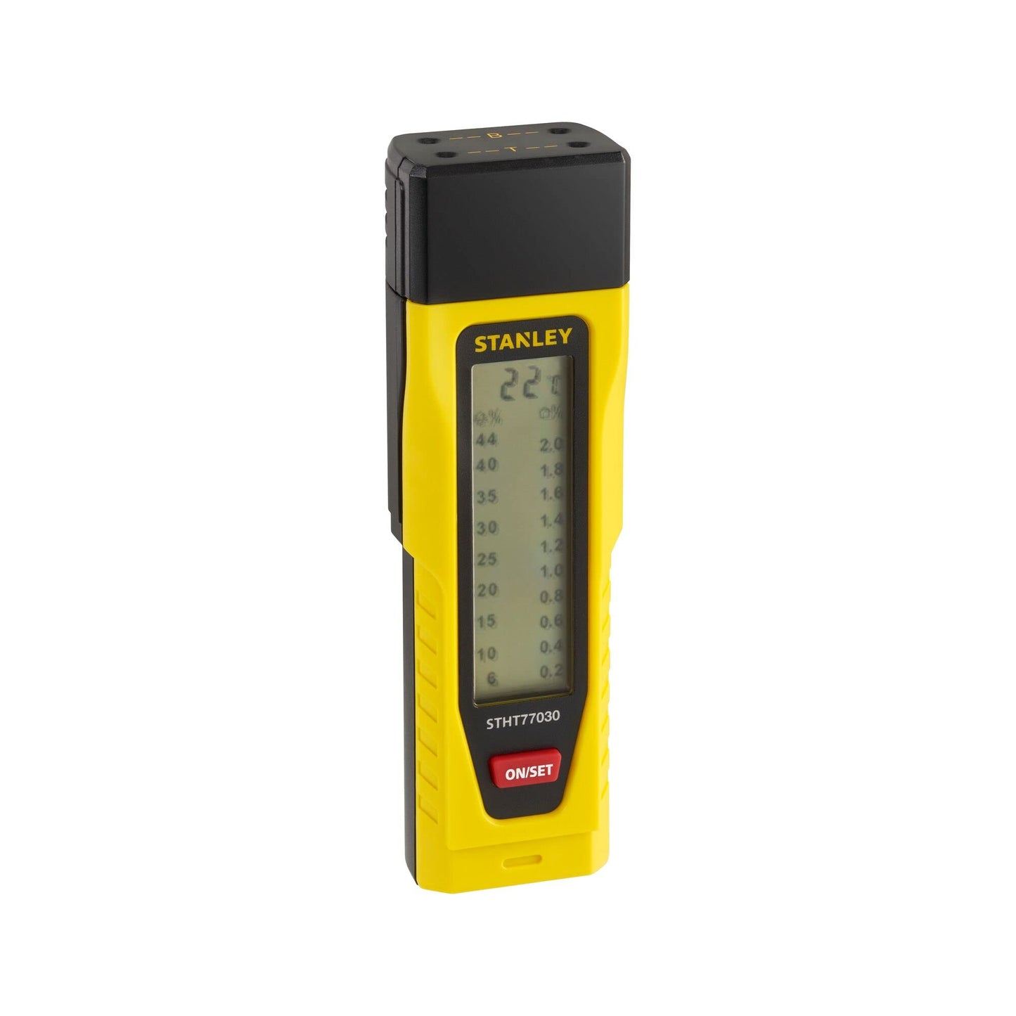Stanley 0-77-030 - Medidor de humedad para madera y materiales de construcción