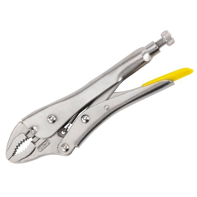 Stanley 0-84-809 - Mordaza bloqueable Maxsteel boca curva de 225 mm - Ferrotecnia