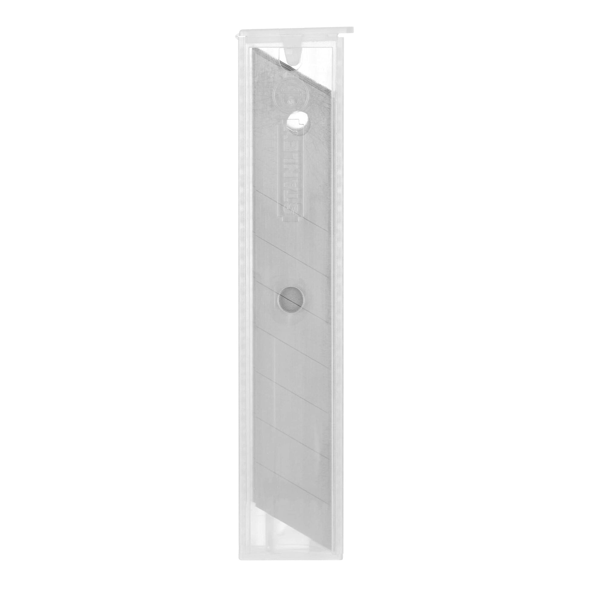 Stanley 1-11-301 - Hojas de cúter segmentadas 18 mm, 10 dispensadores de 10 uds