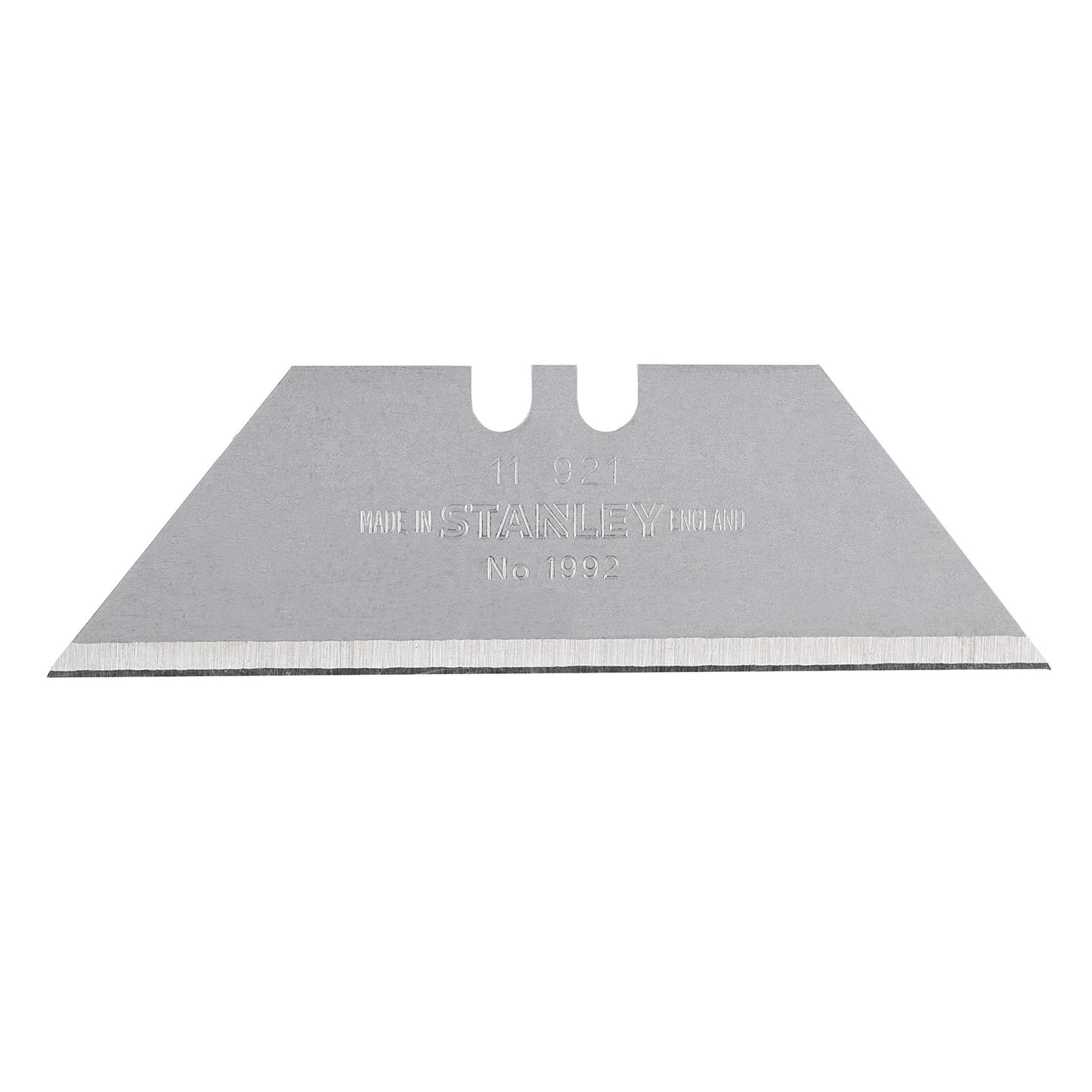 Stanley 1-11-921 - Hojas de cúter trapezoidales 1992, caja de 100 uds