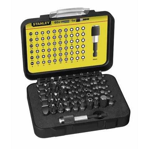 STANLEY 1-13-902 - Juego puntas destornilladores 60 piezas - Ferrotecnia