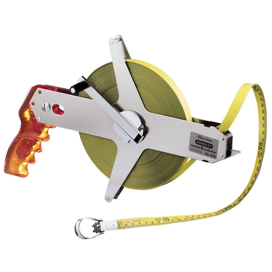 Stanley 1-34-478 - Cinta metrica de acero Master II 50 m x 12,7 mm - Ferrotecnia