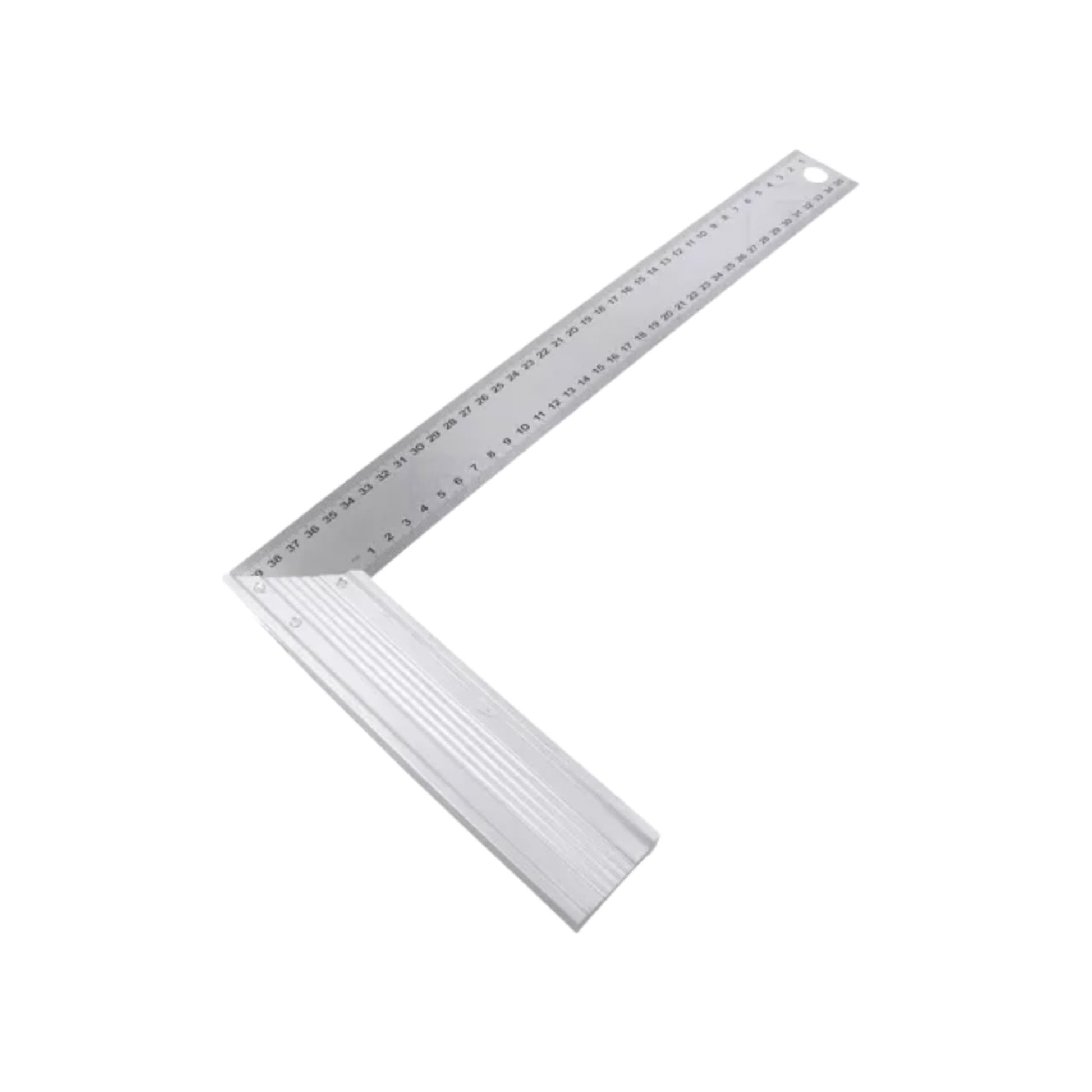 Stanley 1-45-687 - Escuadra de carpintero de 200 x 400 mm, ángulos de 45° y 90°