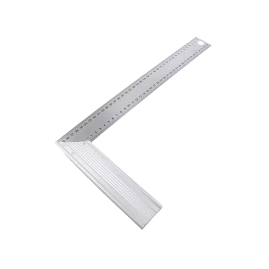 Stanley 1-45-687 - Escuadra de carpintero de 200 x 400 mm, ángulos de 45° y 90°