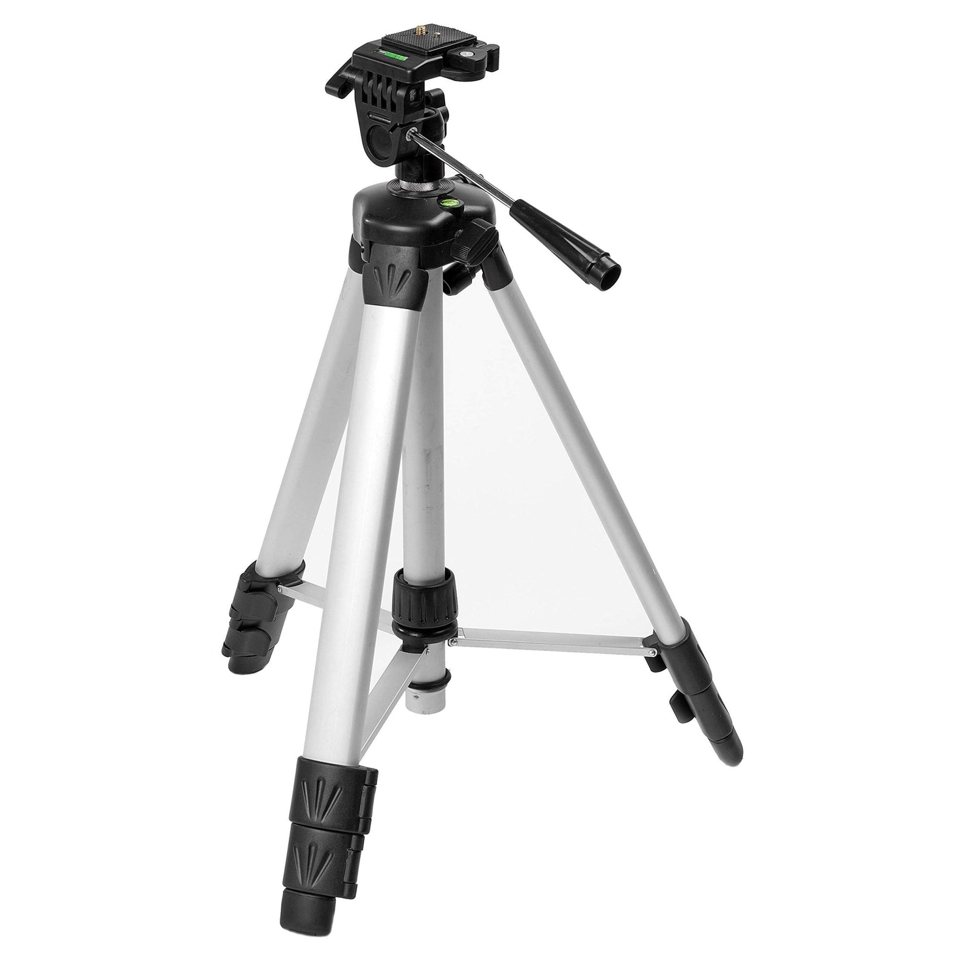 Stanley 1-77-201 - Trípode telescópico de aluminio con cabezal regulable y rosca 1/4 - Ferrotecnia