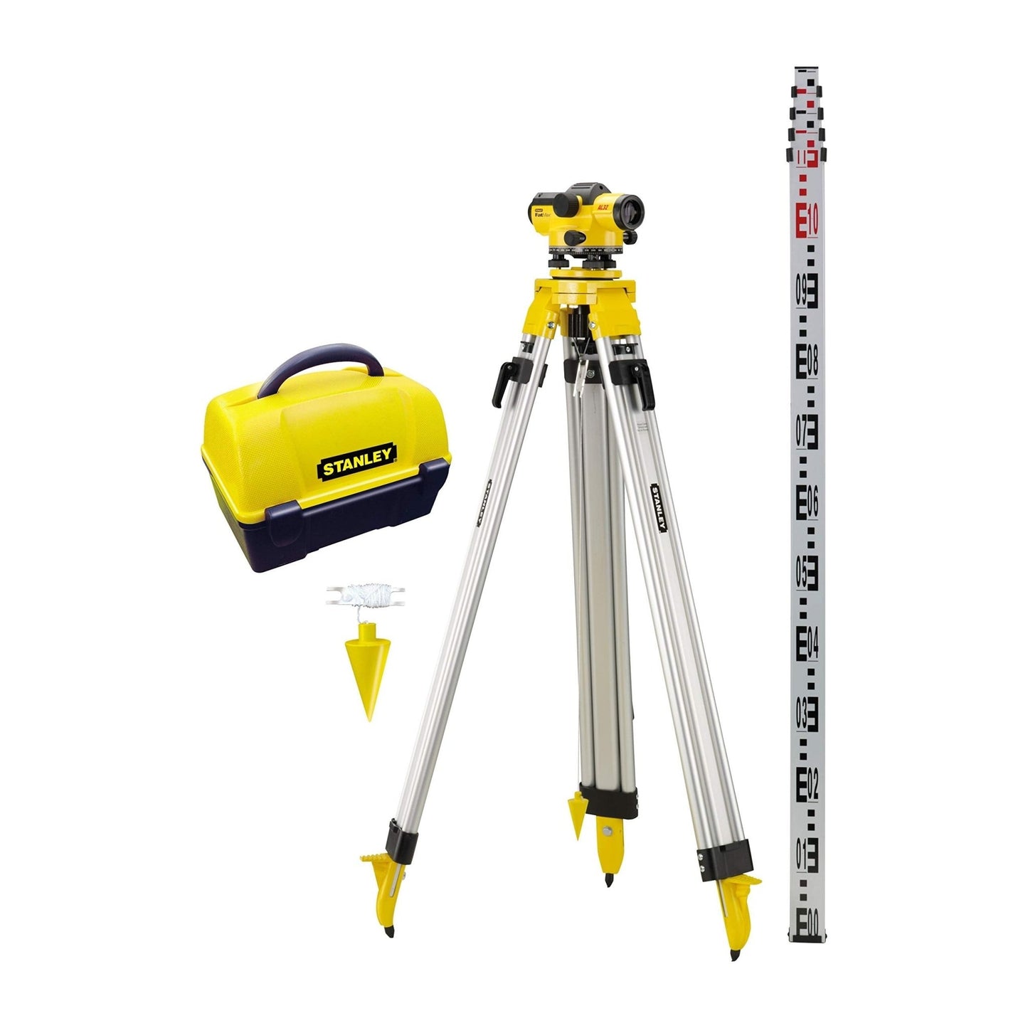 Stanley 1-77-245 - Kit óptico Al32 (gama Fatmax, automático, amortiguación magnética con bloqueo durante el transporte, tornillos impermeable) - Ferrotecnia