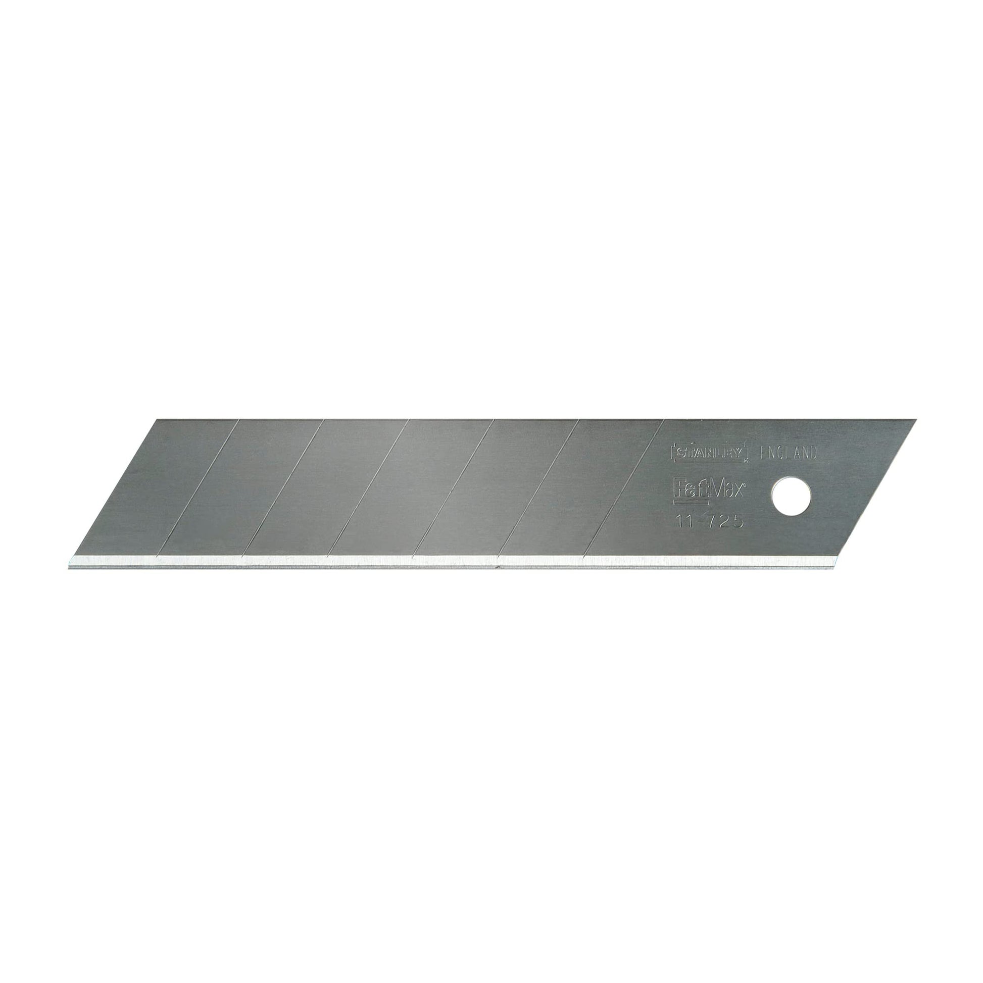 Stanley 2-11-725 - Hojas de cúter FatMax segmentadas 25 mm, 10 uds