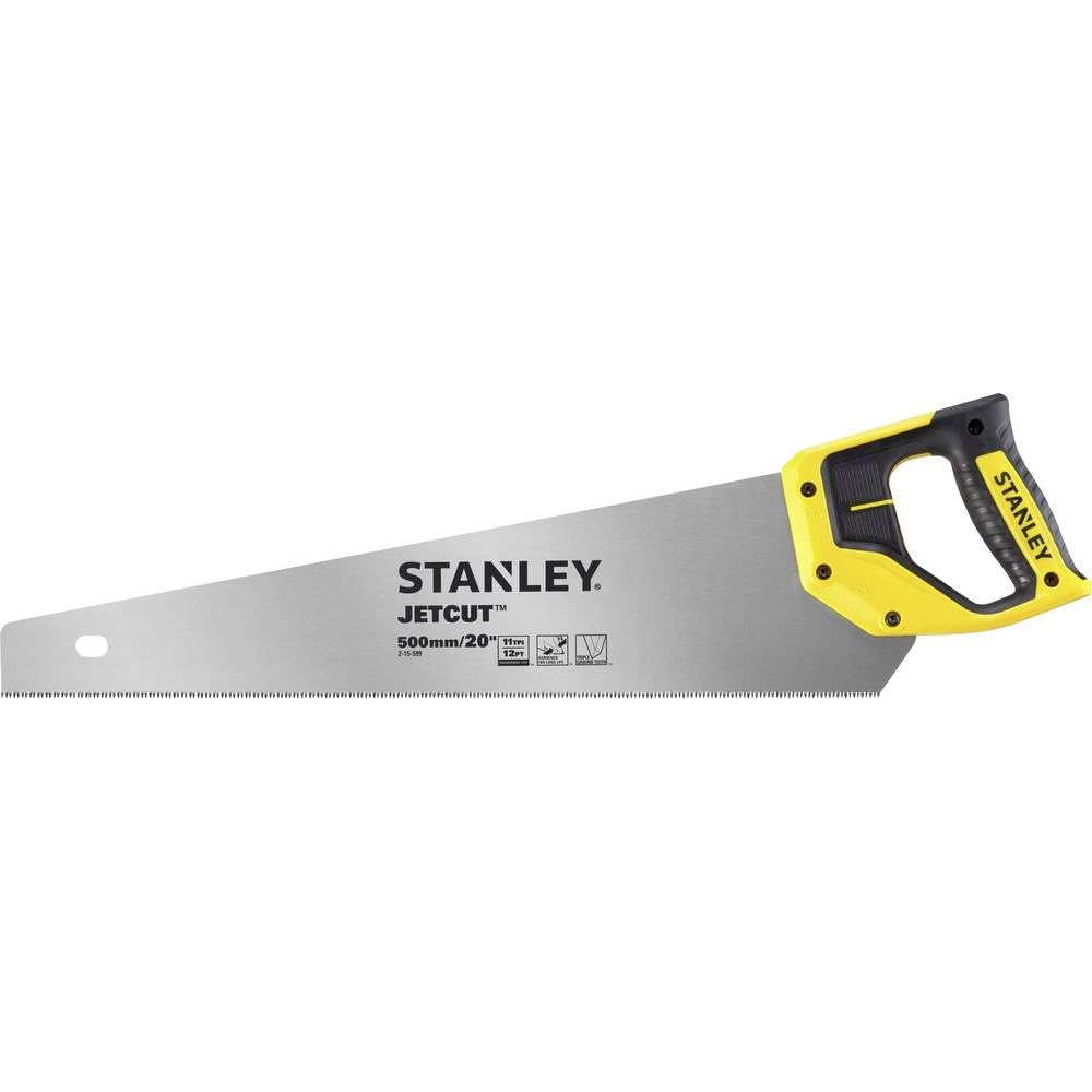 Stanley 2-15-599 - Serrucho Jet-Cut Fine 500 mm, 11 dientes/pulgada