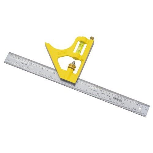 Stanley 2-46-028 herramienta de medición y diseño - Herramienta para medir (Acero inoxidable, Amarillo) - Ferrotecnia
