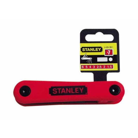 Stanley 4-69-261 - Juego 7 llaves 1,5-6mm - tipo navaja - Ferrotecnia