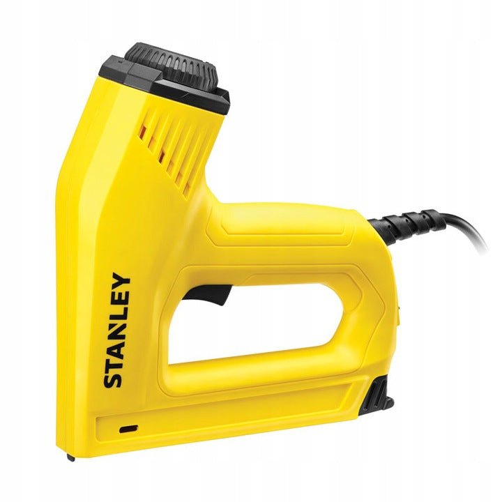 STANLEY 6-TRE550 Grapadora y Clavadora Eléctrica, Mango Antideslizante, Impacto Alto y Bajo, Inserción Fácil de Grapas, Cable Largo para Libertad de Movimiento