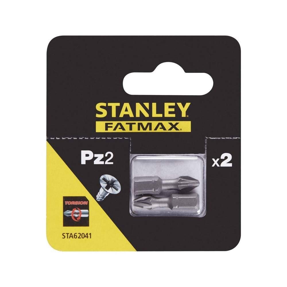 Stanley Accesorios Sta62041- XJ 2 Puntas de Torsión 25 mm Pz2