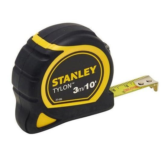 STANLEY Cinta Métrica Tylon 3 m/10 pulgadas (13 mm de ancho), 1-30-686 - Ferrotecnia