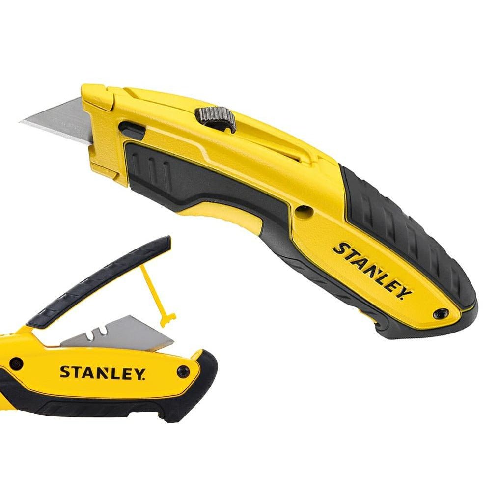 Stanley - Cúter universal profesional con cuchilla retráctil de hoja partible - Ferrotecnia