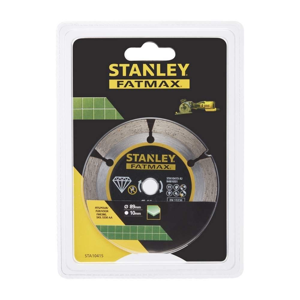 Stanley - Disco de corte de Diamante 89mm