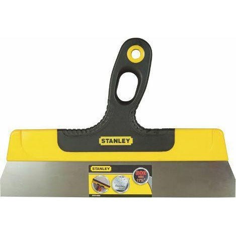 STANLEY Espátula angular, hoja de acero inoxidable 500 x 45 mm, mango bimaterial ergonómico, resistente a la oxidación, con agujero para colgar y fácil almacenamiento, STHT0-05936 - Ferrotecnia