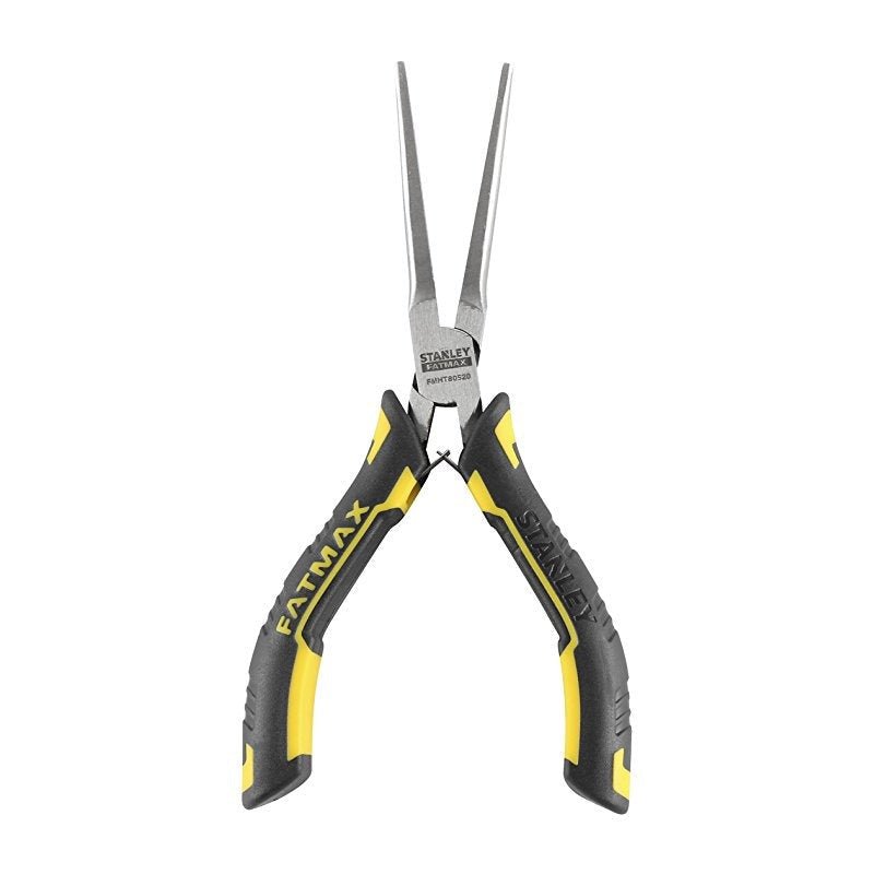 STANLEY FATMAX Alicate boca extra-larga, longitud 150mm, Mango ancho y ergonómico bi-materia, Acero de calidad y acabado barnizado, Sistema de muelle para uso fácil y rápido, FMHT0-80520 - Ferrotecnia