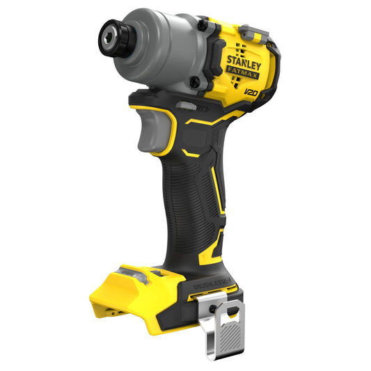 STANLEY FATMAX Atornillador de impacto sin escobillas 18V V20, 3 velocidades, No incluye cargador ni batería, SFMCF830B-XJ